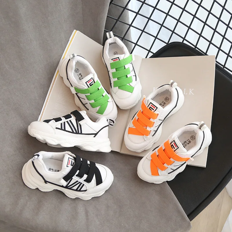 PandaQ детские кроссовки для малыша световой Zapatos Para Ninos Off белые туфли бренда по индивидуальному заказу для бега, тенниса Infantil; модная одежда