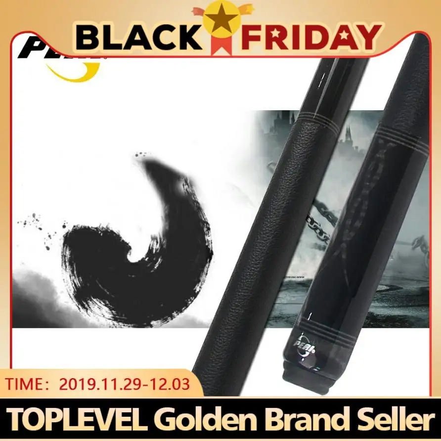 

2019 PERI Official Store PERI Cue Pool Cue 1/2 Pool Cue Stick 12.75mm Billiard Cue Pool Stick Professional Athlete Use Black 8