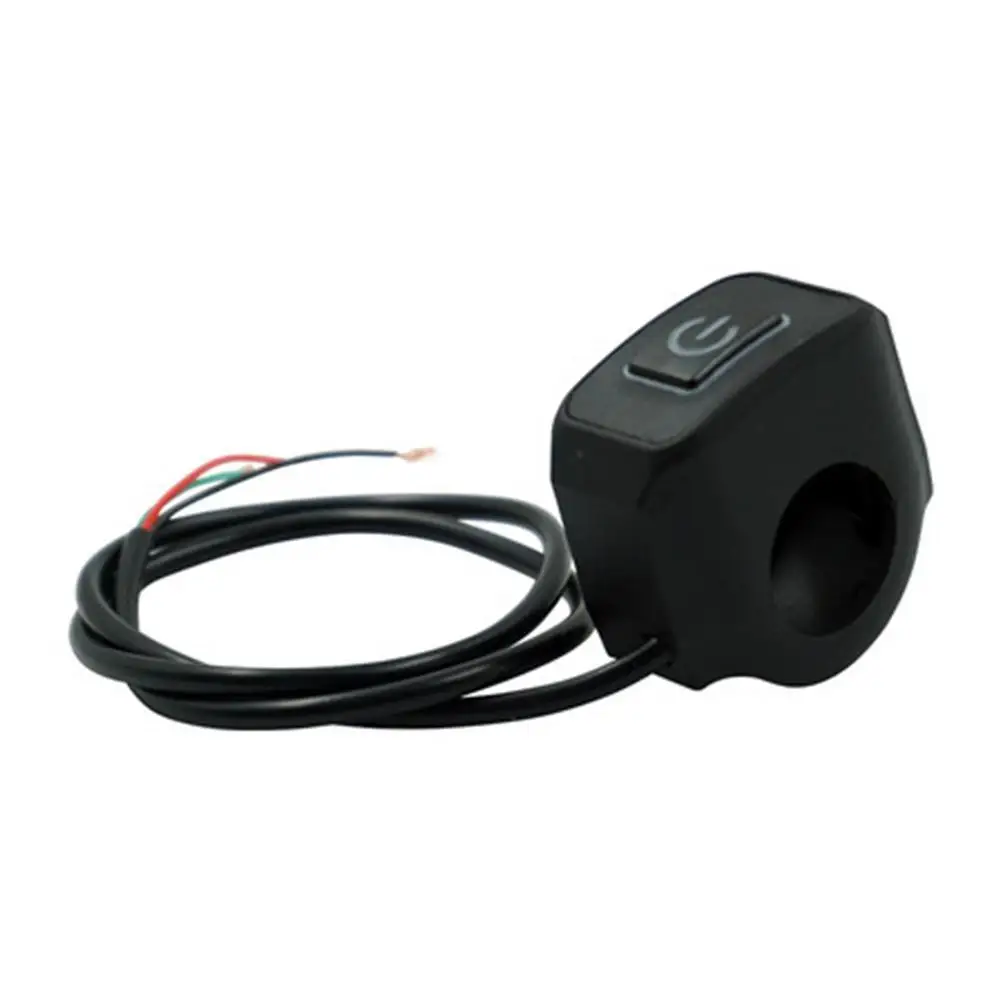 Motorcycle Double Flash Switch Hazard Light Switch Button Scooter