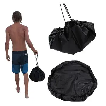

1 Pcs Surf Waterproof Coin Pocket Water Sports Swimming Clothes Storage Bag Beach Surf Dressing Pad Waterproof Storage Cover
