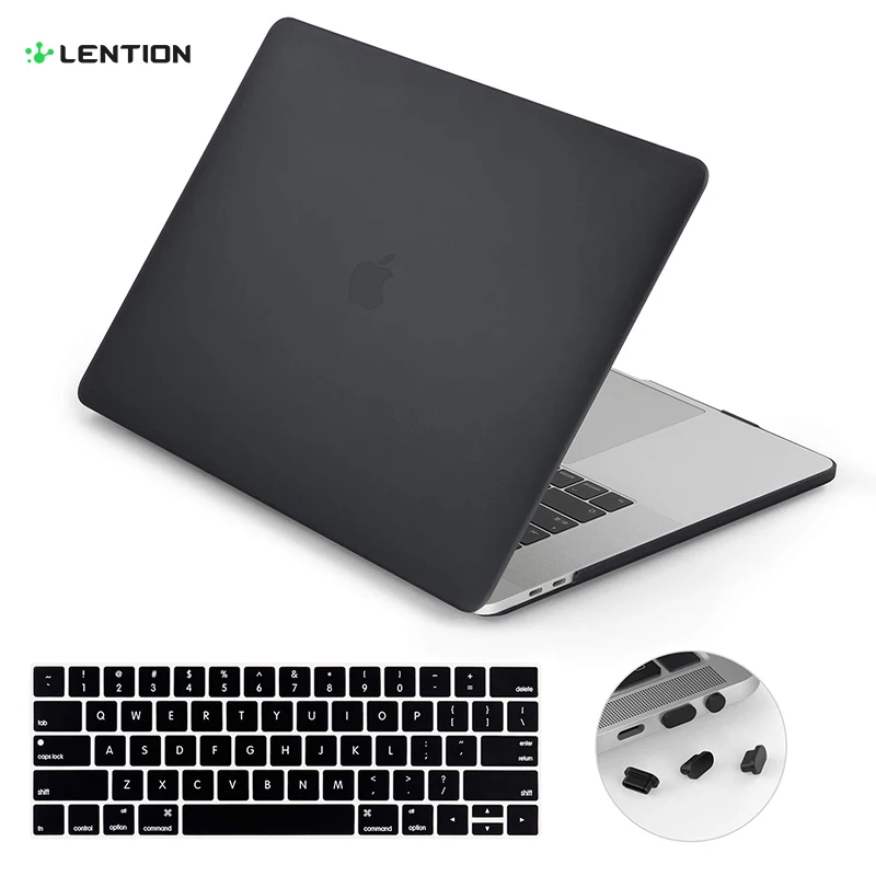Чехол для ноутбука Lention для MacBook Air, 13 дюймов, с портами Thunderbolt 3, модель A1932, поставляется с крышкой клавиатуры и разъемами для портов