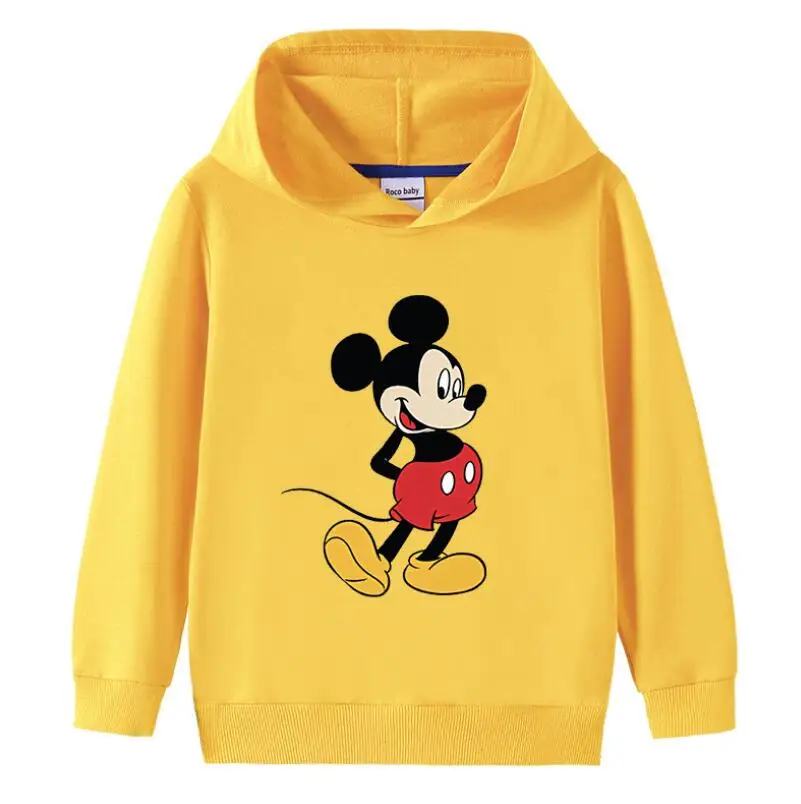 Disney с Микки и Минни Одежда для детей капюшоном мальчиков девочек толстовка