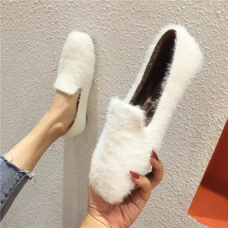 womens white loafer mules