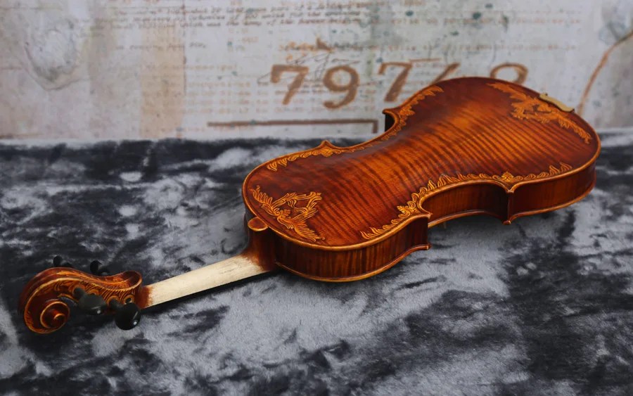 4/4 Полный Размер Скрипка, Antonio Stradivari Cremonese 1715 модель, F07
