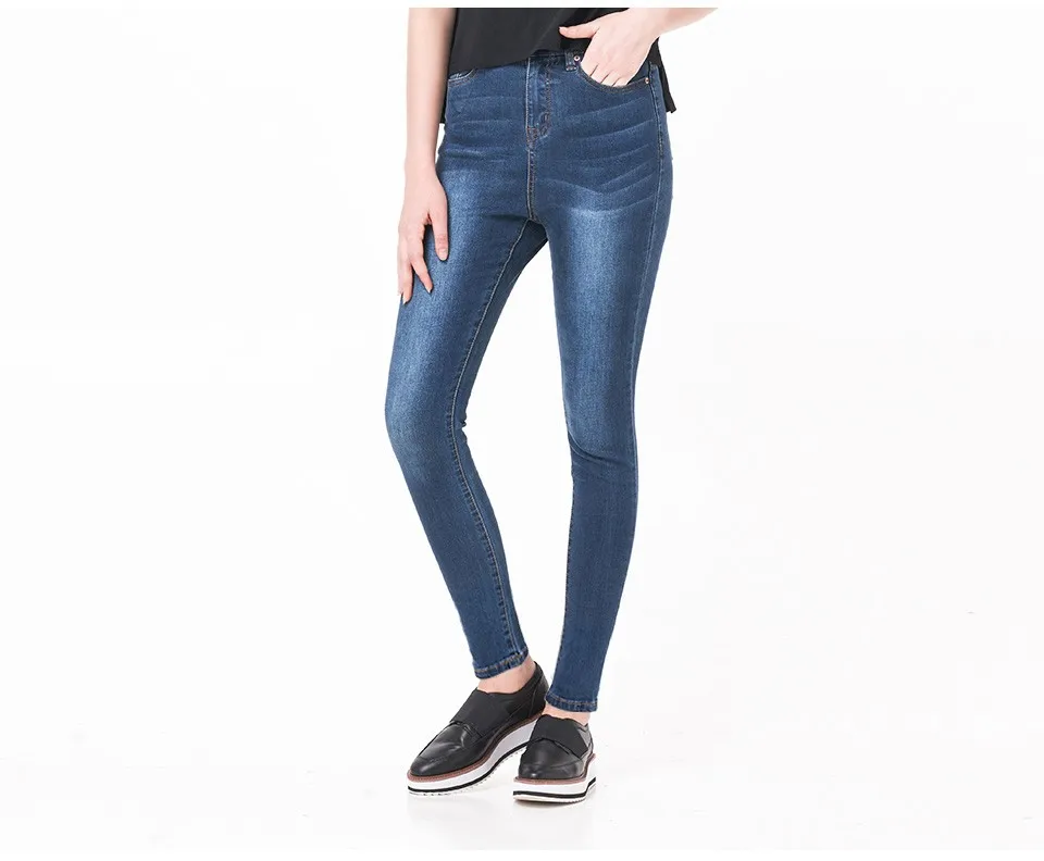 old navy jeans 2022 LEIJIJEANS Plus Size Mom Jeans High Waist Jeans Elastic Stretchy Jeans female denim skinny pencil pants 100 KGS women jeans cargo jeans