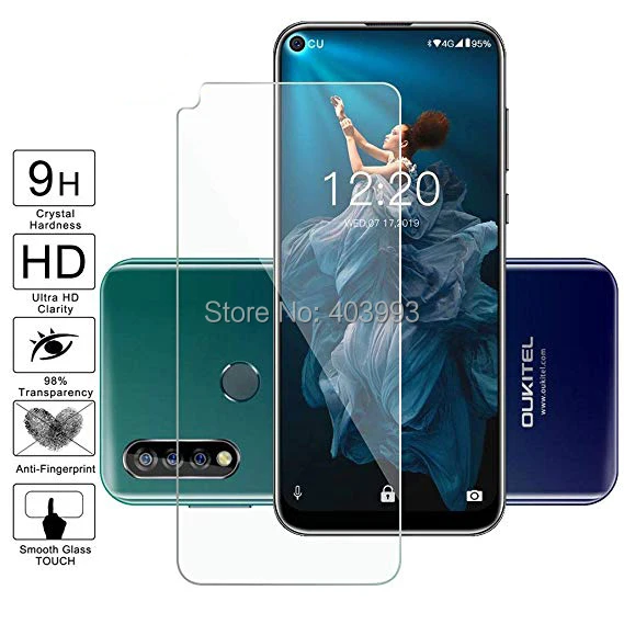 Закаленное стекло для Oukitel C17 Pro профессиональная защитная пленка защита экрана