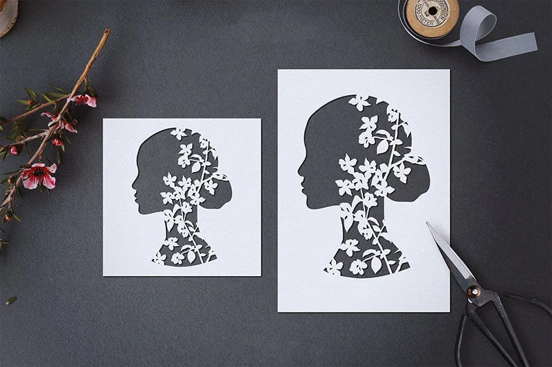 Цветок красоты Портретные металлические режущие штампы для DIY Скрапбукинг альбом бумажные карты изготовление декоративных ремесел поставки
