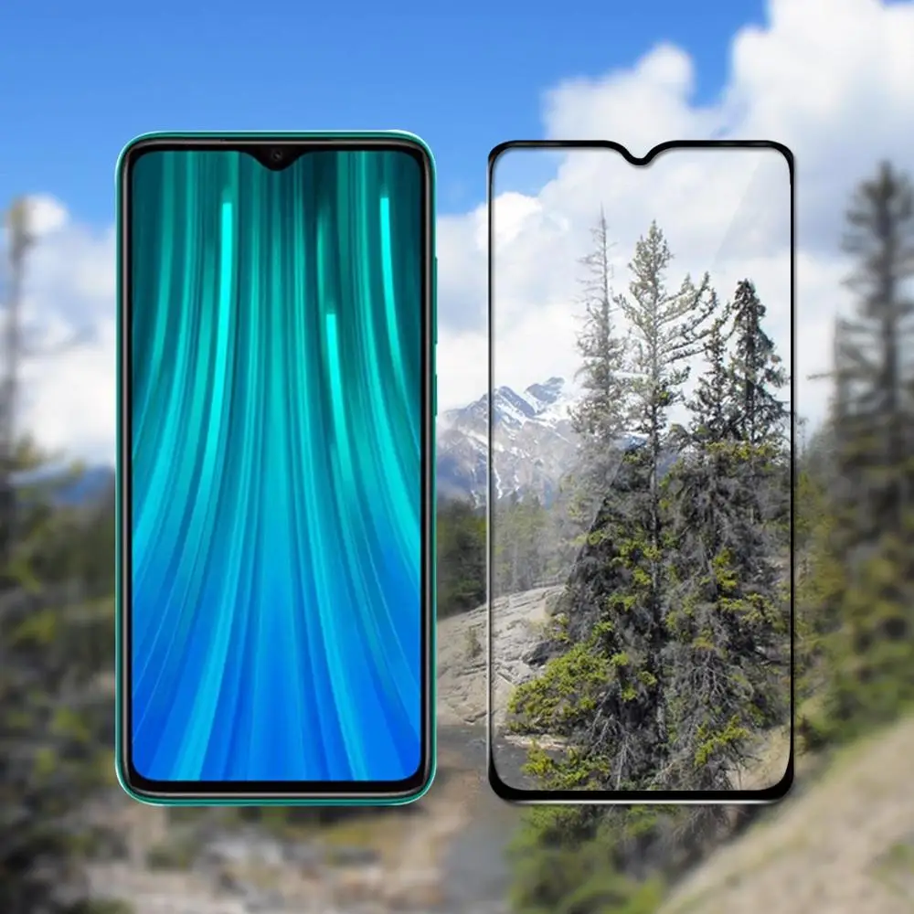 2 шт 9D полное покрытие из закаленного стекла для Xiaomi Redmi Note 8T Защитное стекло для экрана для Redmi Note 8T защитное стекло