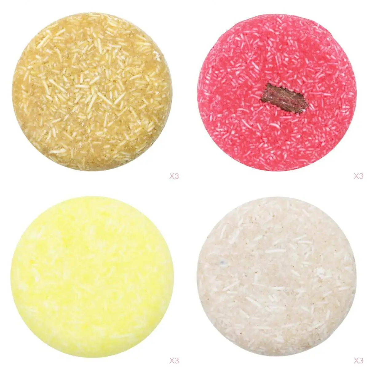 12pcs 100% Organic Shampoo Soap Bar Hair Darkening Plant Essence for Dry Hair 100% Pure Hair Shampoos Hair Care Tool