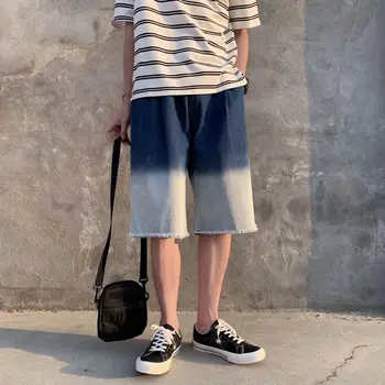 

Men's casual shorts 2020 spring and summer new stitching loose wild shorts youth personality fashion trend men's clothing