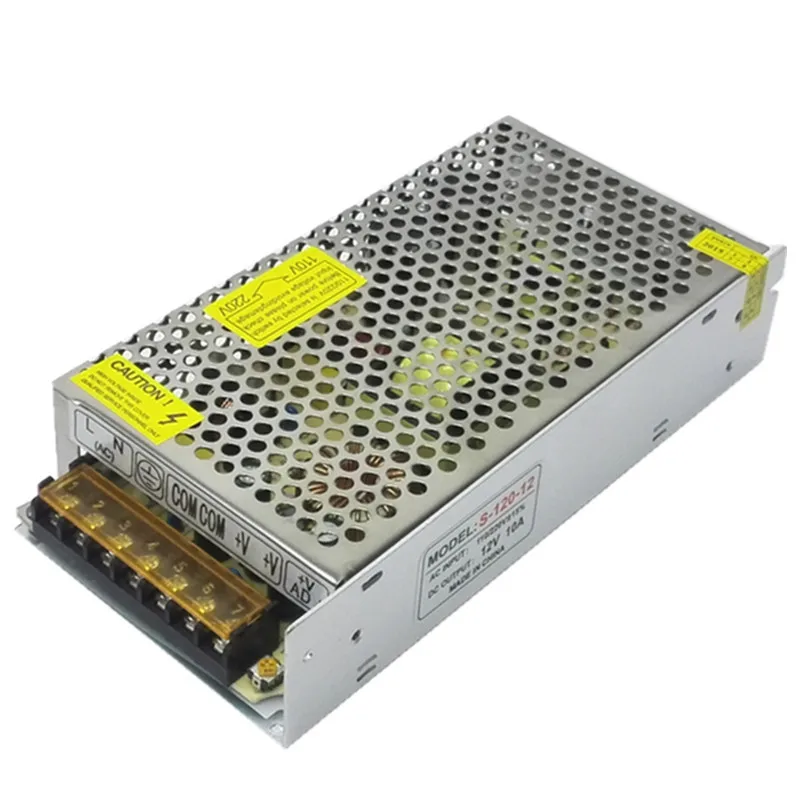 12V переключатель светодиодный Питание освещение Трансформатор 1A/2A/3A/5A/8.5A10A/12.5A/15A/20A/30A/40A/50A/60A