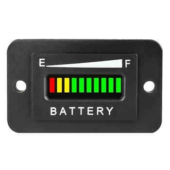 preço Calibre Do Medidor Do Indicador Da Bateria Do Diodo Emissor De Luz 36v Para Caminhões Do Carrinho De Golfe Do Carro Do Clube