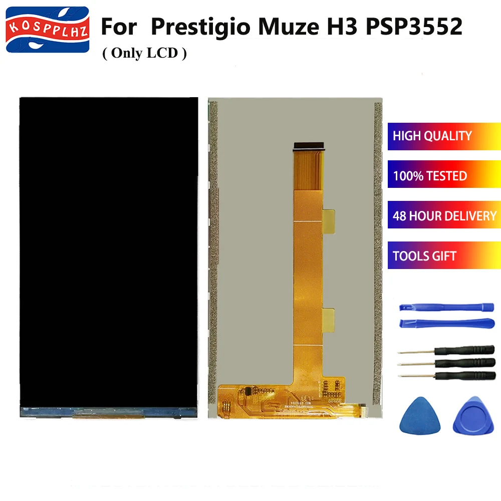 5 оригинал для Prestigio Muze H3 psp 3552 DUO 3552DUO ЖК дисплей экран дигитайзер Замена +