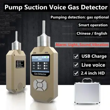 

EU Ozone Gas Leak Detector Digital O3 Detector Monitor Live Voice Alarm HD USB IP65 Gas Analyzer Air Quality Professional Sensor