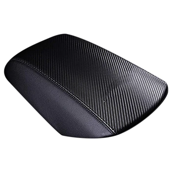 

Car Armrest Cover, Center Console Armrest Leather Covers, Car Modification Parts for Ford Explorers 2013-2019 Black