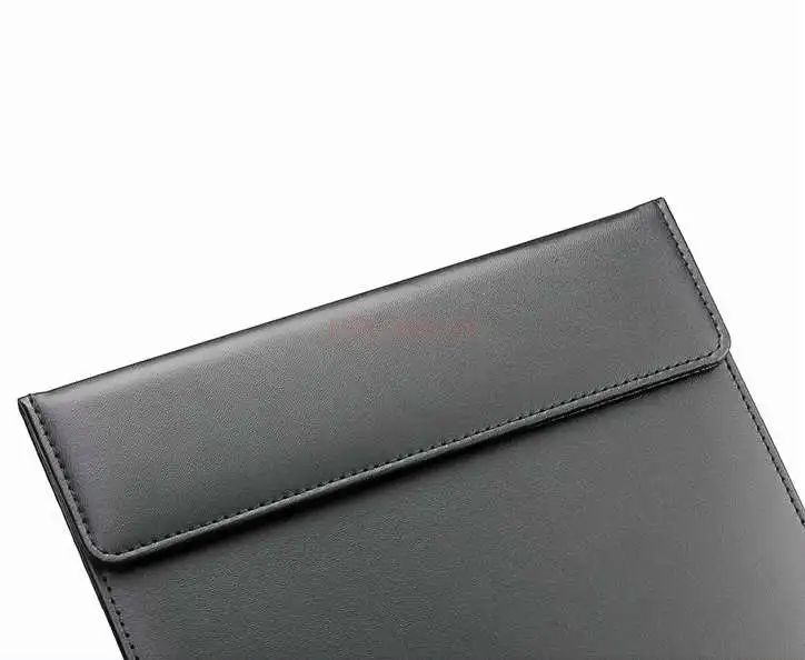 High-grade leather a4 folder board office supplies student stationery business meeting writing pad writing board clip