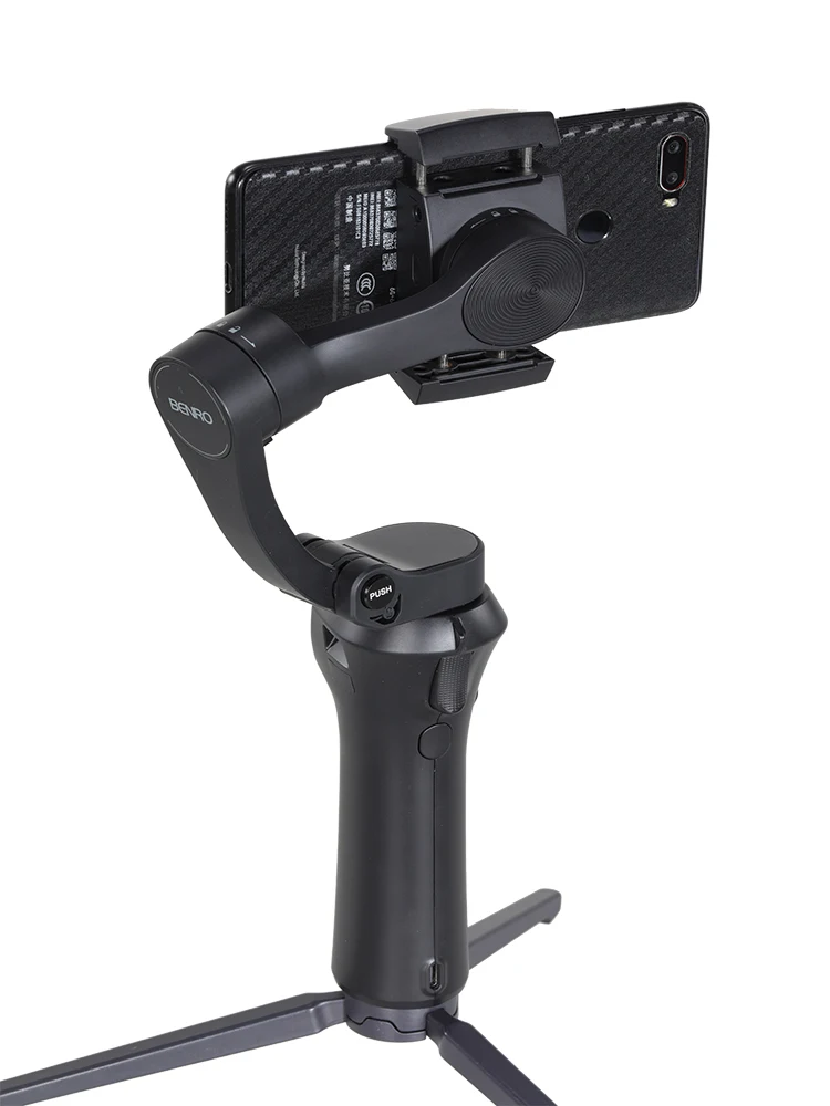 Benro P1 P1S Foldable Three Axis Mobile Phone Stabilizer Smartphone Handheld Gimbal Stabilizer For 
