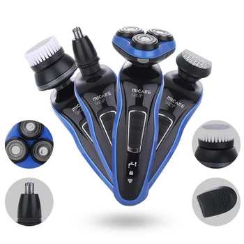 

Micare Shop Men Electric Shaver Floating Razor Wet Dry Waterproof Razor Shavers USB Rechargeable Steel Mens