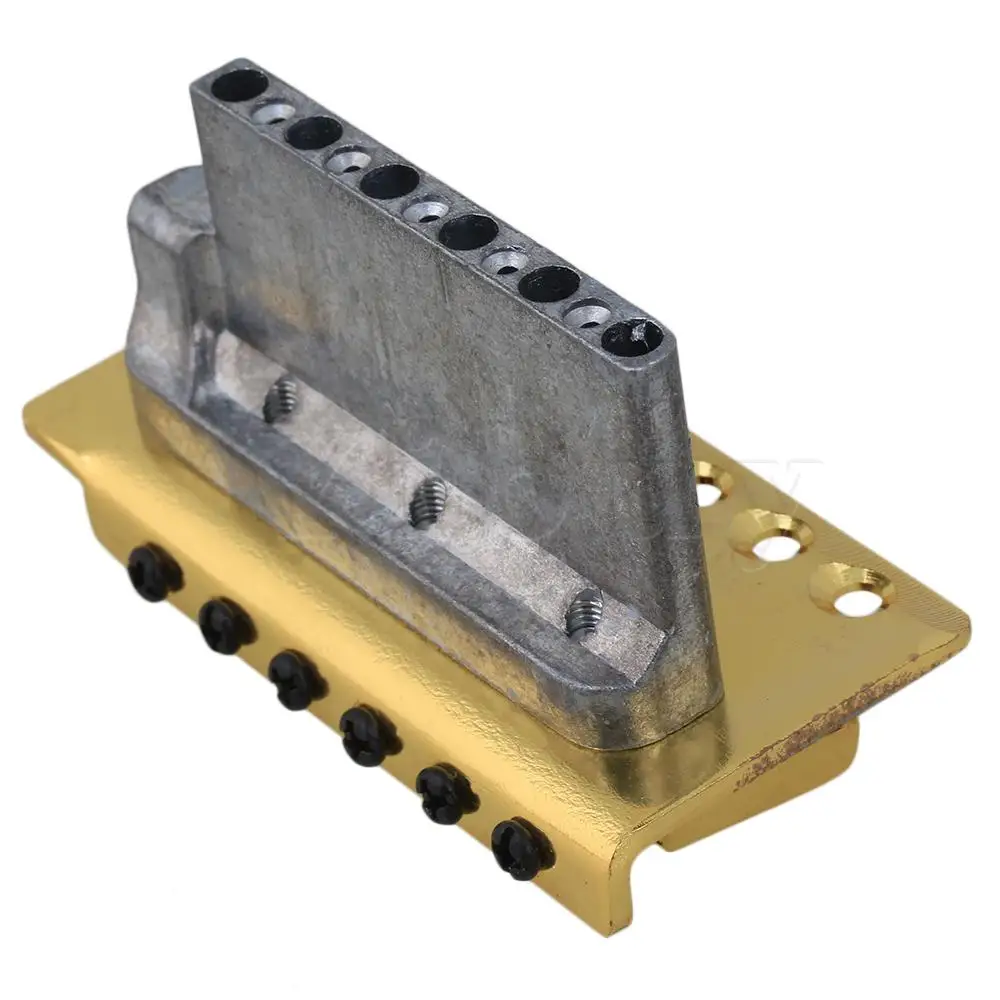 Yibuy набор мостов для электрогитары|gold tremolo|tremolo bridgefor electric guitar |