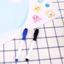 Кит Мягкий Магнитный Магнит для доски стираемая доска Рисование холодильник календарь W91A