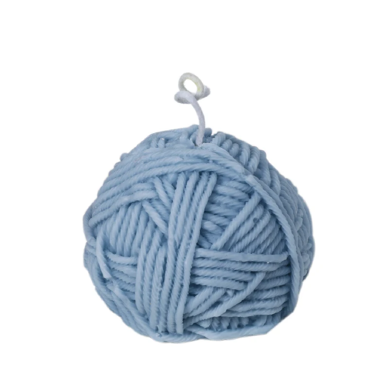

Knitting Wool Ball DIY Gypsum Plaster Mold Silicone Candle Soap Mould Aromatherapy Decorating Tools Fondant Cake Baking Mould