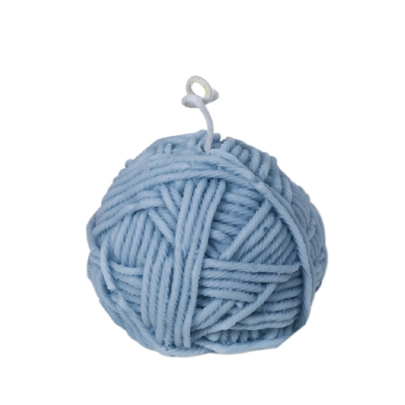 Knitting Wool Silicone Candle Mold Ball Shape Aromatherapy Plaster Soap Moulds Knitting Wool Silicone Candle Mold Ball Shape Aromatherapy Plaster Soap Moulds