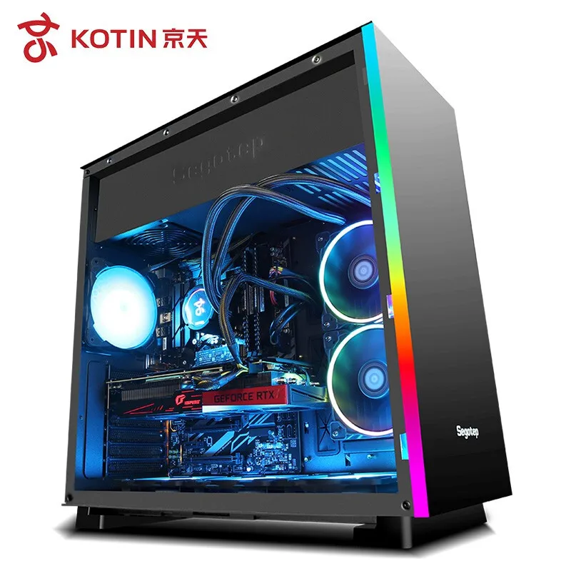 Kotin Intel Core i9 10900K 3 7 GHz игровой ПК настольный Z490 RTX 3080 OC 10G RAM 16GB компьютер водяное
