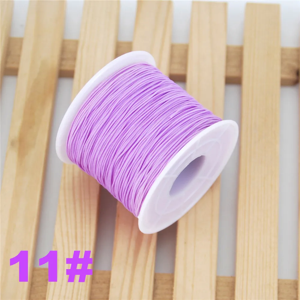 Premium Nylon Macrame Beading Cord - 0.6mm, 130m Spool