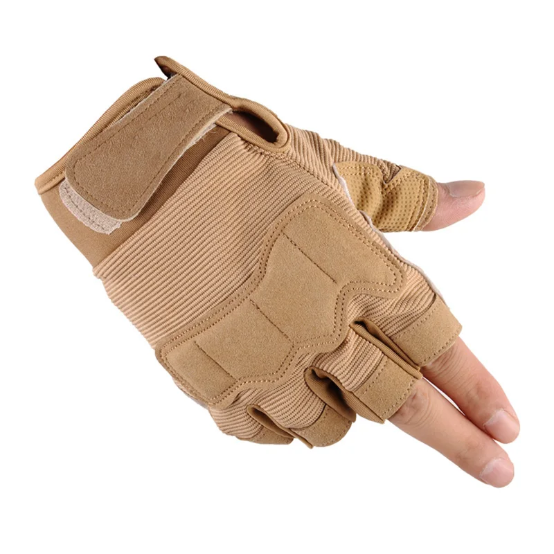 Армейские военные тактические велосипедные камуфляжные перчатки с полупальцами для мужчин и женщин, спортивные перчатки для альпинизма, фитнеса, вождения спецназа B14
