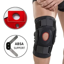 Knee Joint Brace Support Adjustable Breathable Protector Knee Stabilizer Kneepad Strap Patella  Orthopedic Arthritic Guard Pad