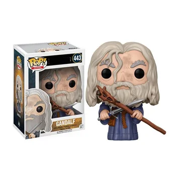 

funko pop movie The Lord Of The Rings Gandalf 443# Action Figure toy Collection Vinyl Doll Model Toys birthday gift