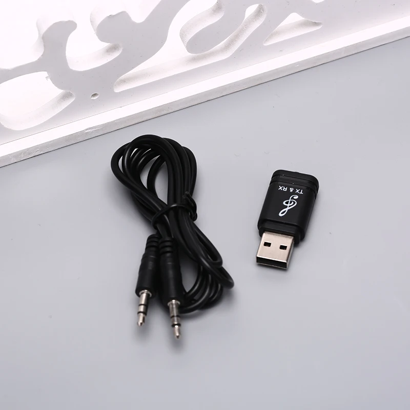 2 в 1 USB Bluetooth 5,0 передатчик приемник ПК ТВ динамик беспроводной адаптер
