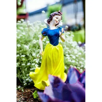 

Princess American Country Garden Dwarf Home Villa Garden Flower Botany Craft Micro Landscaping Outdoors Sculpture Decor M4685