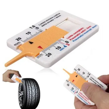 

New Measure Tool Tyre Tread Depth Gauge Tread Depth Meter for Car Trailer Motorcycle Caravan Trailer Wheel Car Accessories