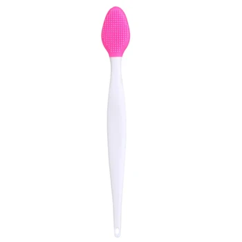

2pcs Lip and Nose Scrub Brush Silicone Exfoliating Lip Brush Double-Sided Soft Lip Nose Exfoliator Scrubber Tool NShoppi