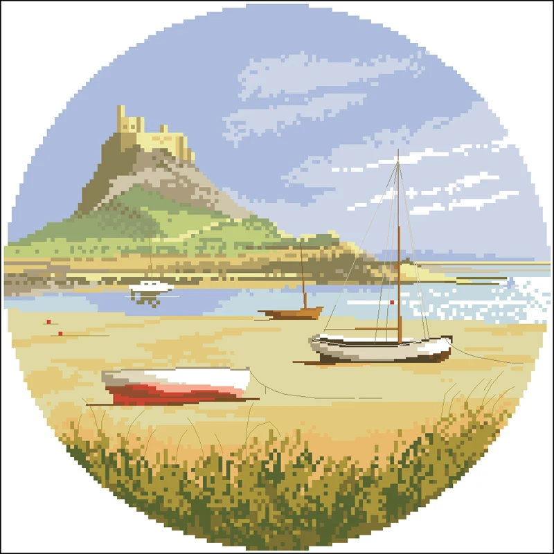 F 小船与城堡 Boats and castles JCLF405