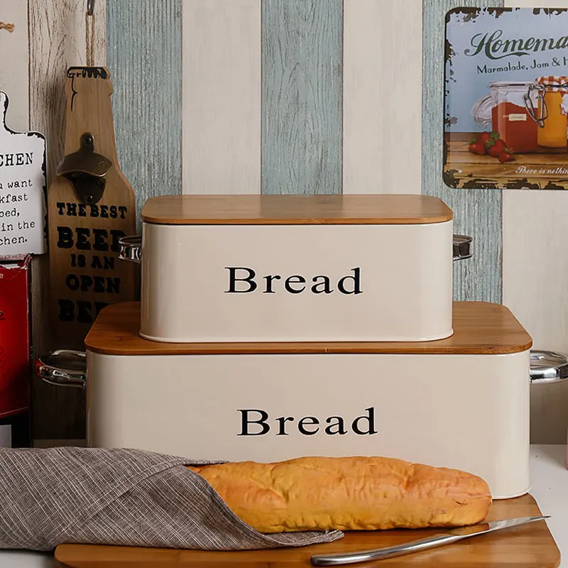 Французский бамбуковый чехол bina коробка для хлеба хранения еды перекуса