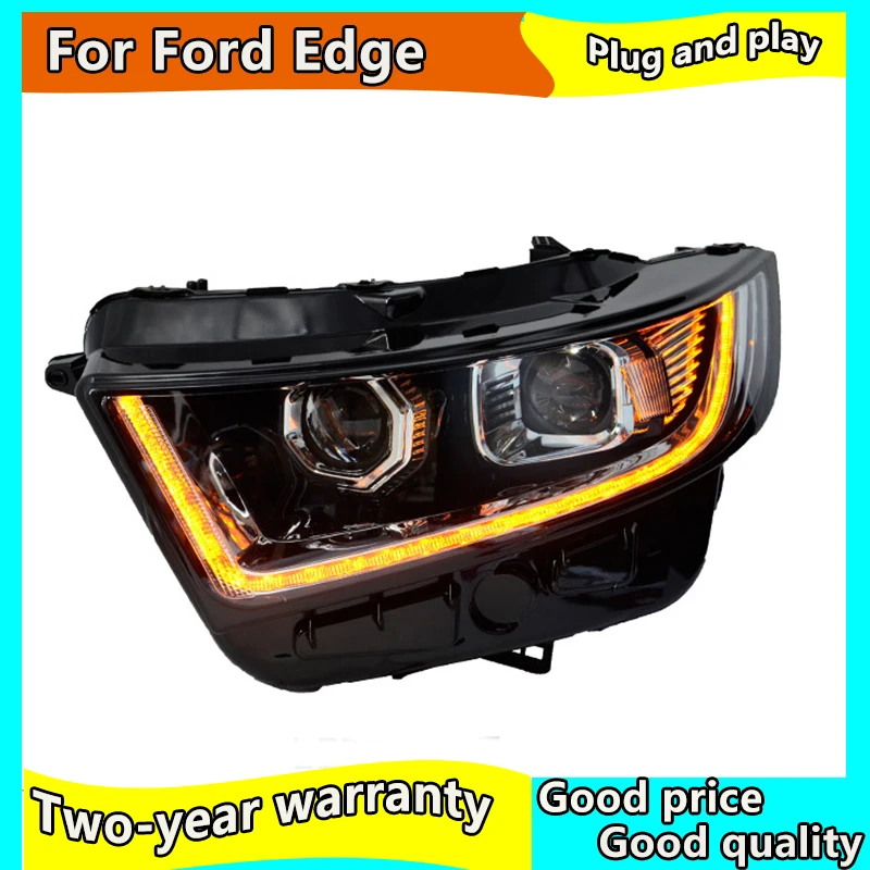Автомобильный Стайлинг для Ford Edge 2015 2018 все светодиодный фар край OEM