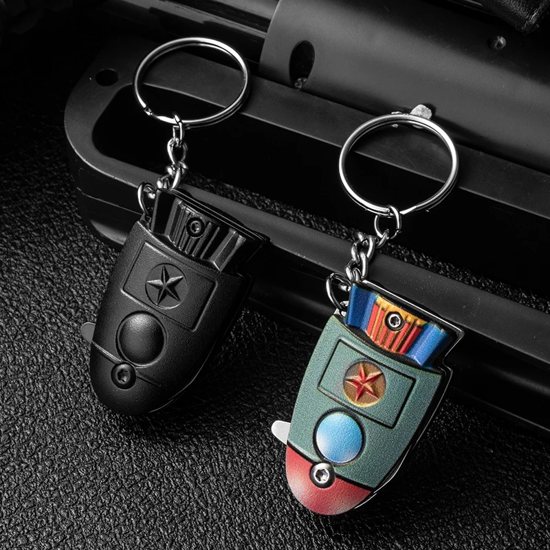 Новое поступление Мини Pocket Rocket складной нож брелок CS Go ножи охотничьи военные ножи оружие инструмент для выживания для мужчин и женщин