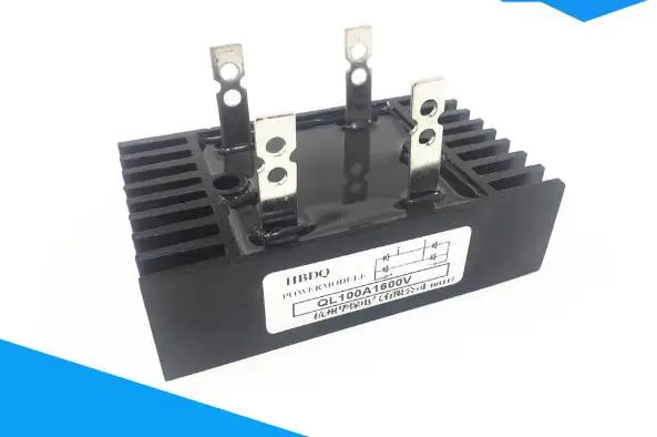 Мостиковый выпрямитель Ql60a Ql80a Ql100a Ql100a1600v Медь Pin-код