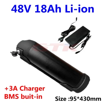 

Great 48V 17Ah 18Ah 750W 1000W Ebike Battery Li-ion Water Kettle Lithium electric bike Battery electric bike battery 48v