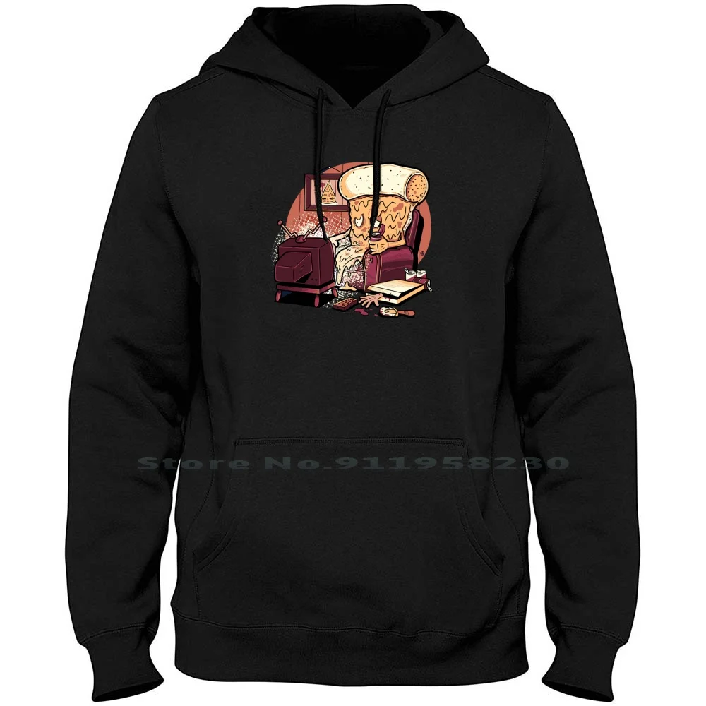 

Carnivorous Pizza Men Women Hoodie Pullover Sweater 6XL Big Size Cotton Pizza Music Humor Fun Us Pi Ny Funny Music