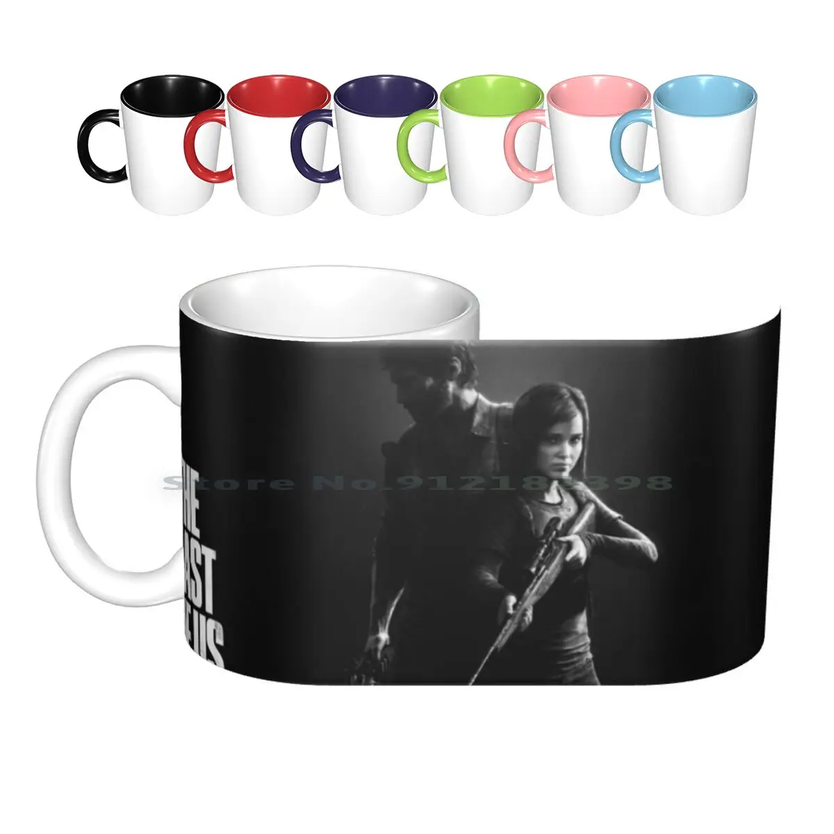 The Last Of Us Tazze In Ceramica Tazze Da Caffè Tazza Da Tè Al Latte The Last Of Us Psp Remasterizzato Tendenza Creativa Tazza Da Regalo Vintage