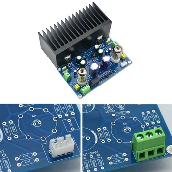 

6J1 LM1875 Audio Components DIY Electronic High Fidelity Vacuum Tube Home HIFI Circuit Power PCB 25W+25W Amplifier Board Kit