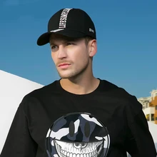 Sedancasesa, унисекс, Женская Бейсболка, для мужчин, с вышитыми буквами, весна-лето, солнцезащитный козырек, для пляжа, хип-хоп, Snapback, для папы, черная шапка