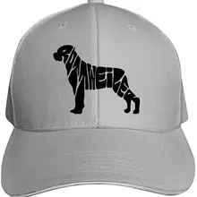 Ротвейлер унисекс бейсболка s Natty пиковая Регулируемая Кепка