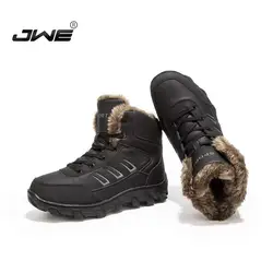 2021 New Men Boots Winter Outdoor Sneakers Mens Snow Boots keep Warm Plush Boots Plush Ankle Snow Work Casual Shoes