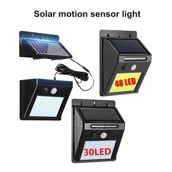 

48/30 LEDs Solar Lamp PIR Motion Sensor Street Garden light Solar Rechargeable Outdoor Waterproof Emergency Security Night lamp