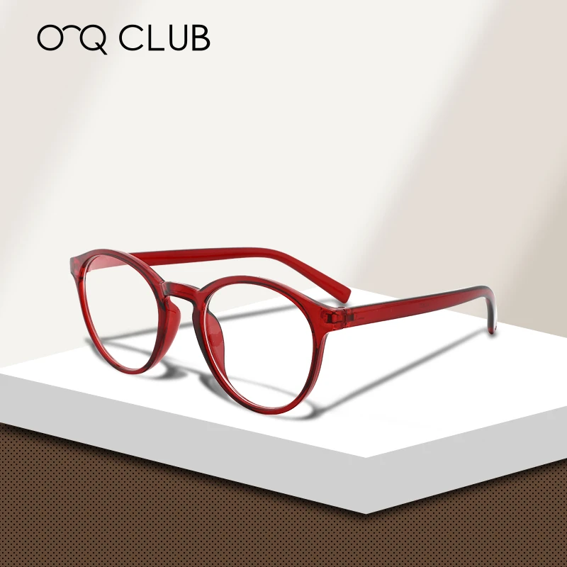 

O-Q CLUB Glasses Women Double light Reading Glasses Cat Eye Glasses for Reading Hyperopia Presbyopia Eyewear Diopter