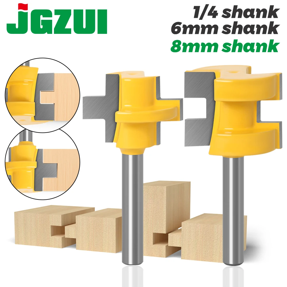 6mm Shank Milling Cutter Wood Router Bit Tenon Milling Cutter